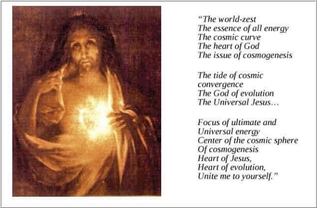 Pierre Teilhard de Chardin's favorite prayer